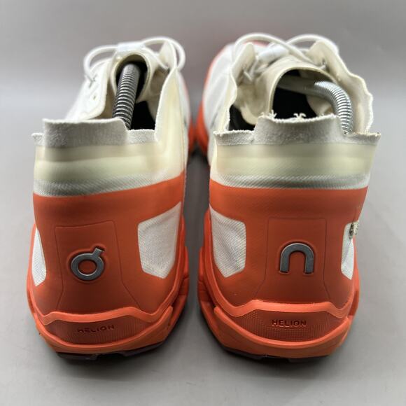 On Running Cloudventure Peak 3 Trail Shoes Men's 13 White Orange Running Sneaker - Picture 4 of 9